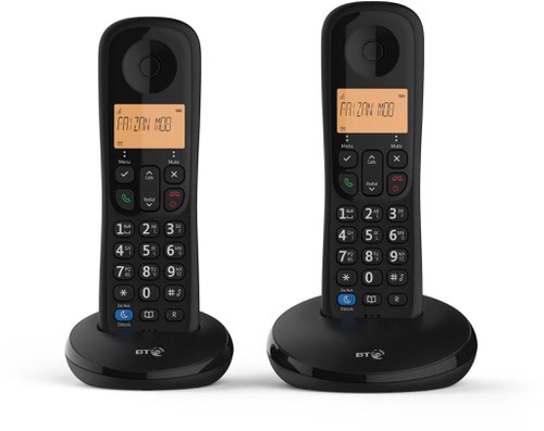 BT Everyday Twin Dect Call Blocker Telephone | 28874J | British Telecom