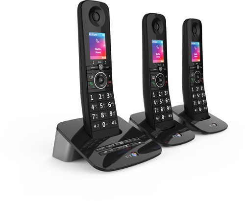 BT Premium Trio Dect Call Blocker Telephone with Answer Machine