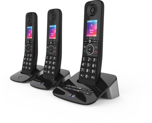 BT Premium Trio Dect Call Blocker Telephone with Answer Machine | 28891J | British Telecom