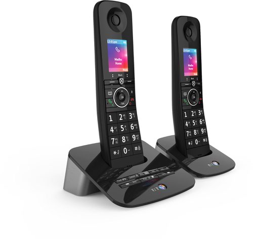 BT Premium Twin Dect Call Blocker Telephone with Answer Machine