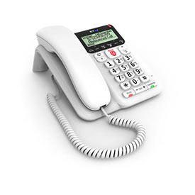 BT Decor 2600 White Corded Telephone with Call Blocker