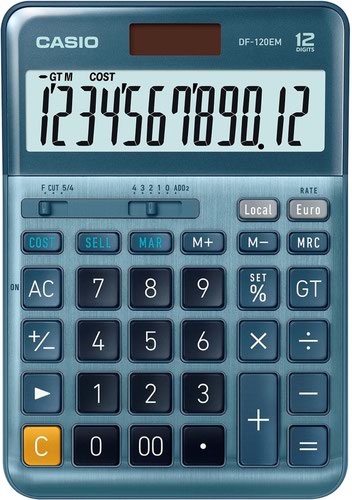Casio DF-120EM Desktop Calculator
