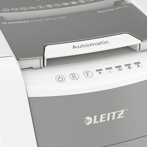 Leitz IQ Autofeed 100 Shredder - P4