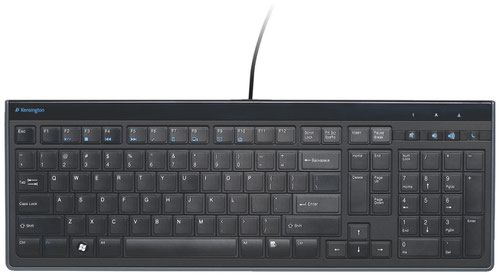 Kensington K72357UK Advance Fit Full-Size Slim Keyboard | 31718J | ACCO Brands