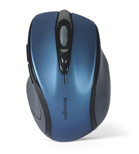 Kensington K72421WW Pro Fit Wireless Mid-Size Mouse Blue | 31723J | ACCO Brands