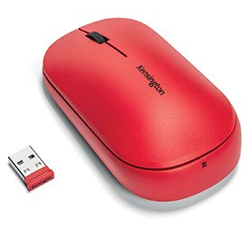 Kensington SureTrack Dual Wireless Mouse Red