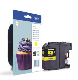 Brother LC123Y Yellow Cartridge