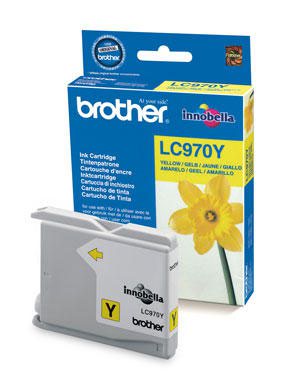 Brother LC970Y Yellow Cartridge