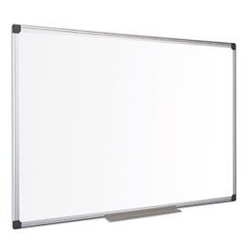 Bi-Office Maya Melamine Aluminium Framed Dry-wipe Board 2400x1200mm