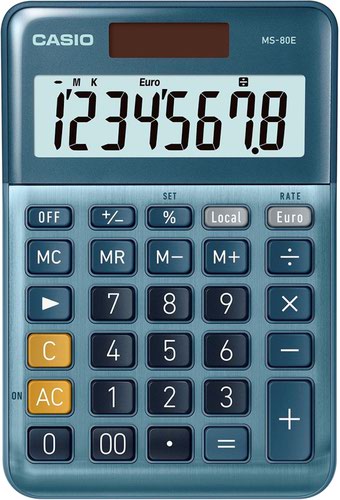 Casio MS-80E Desk Calculator