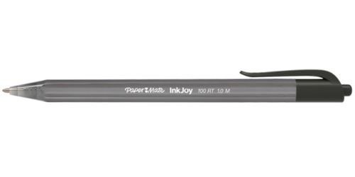 Paper Mate S0977430 Inkjoy Retractable Pens Black Ink - Pack of 100