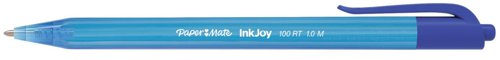 Paper Mate S0977440 Inkjoy Retractable Pens Blue Ink - Pack of 100 30344J
