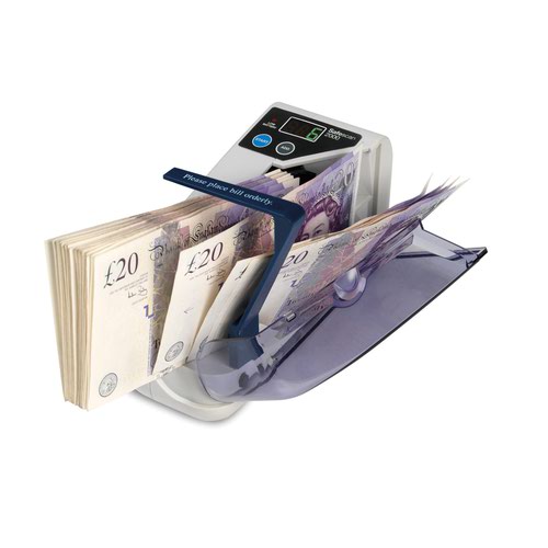 Safescan 2000 Portable Banknote Counting Machine