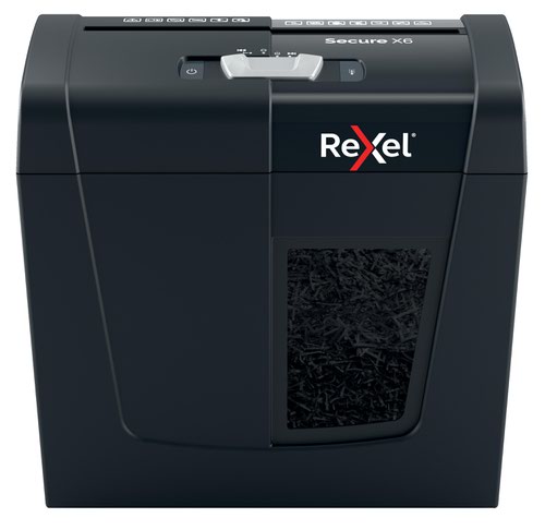 Rexel Secure X6 Personal Cross cut Shredder | 31789J | ACCO Brands