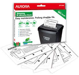 Aurora SP1000 Lubrication and Sharpening Sheets 12PK