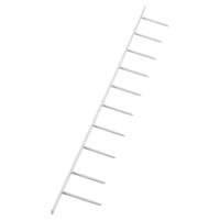 GBC 1132840 25mm White Surebind Strips