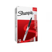 Sharpie S0810840 Retractable Black Pens Box of 12