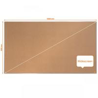 Nobo 1915416 Impression Pro 1220x690mm Widescreen Cork Notice Board