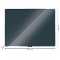 Leitz Cosy Magnetic Glass Whiteboard 60 x 40 cm Velvet Grey