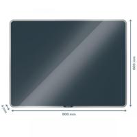 Leitz Cosy Magnetic Glass Whiteboard 80 x 60 cm Velvet Grey