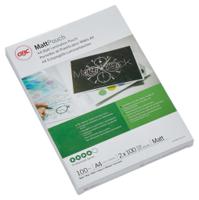 GBC 3740491 A4 Matt Document Pouch 100 Micron 100Pk