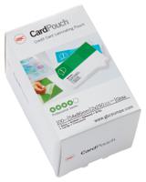 GBC 3740430 54x86mm Gloss Card Pouch 250 Micron 100Pk