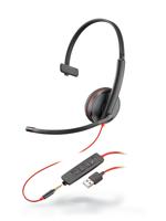 HP Poly Blackwire C3215 USB-A Monaural Headset