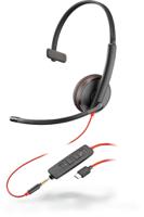 HP Poly Blackwire C3215 USB-C Monaural Headset
