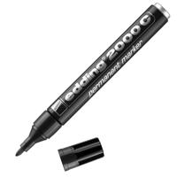 edding 2000C Permanent Marker Black Box of 10