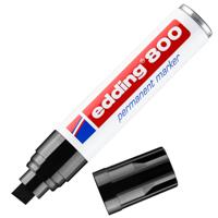 edding 800 Permanent Marker Black Box of 5