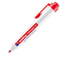 edding 11 Retract Permanent Marker Red Box of 10