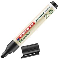 edding 22 EcoLine permanent marker black Box of 10