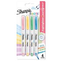 Sharpie 2138234 S-Note Chisel Tip Creative Markers Pack of 4