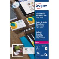 Avery C32016-25 85 x 54mm Business Cards - 25 sheets - 10 cards per Sheet