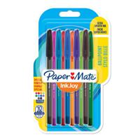 Paper Mate Inkjoy 12 Pack 100ST Ballpoint Pens Pack of 10 Assorted Colours