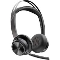HP Poly Voyager Focus 2 Microsoft Teams Certified Stereo Headset with USB-C to A Adapter