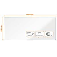 Nobo Premium Plus Enamel Magnetic Whiteboard 2700x1200mm