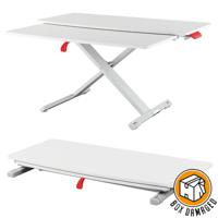 Leitz BOX DAMAGED - Cosy Standing desk converter with sliding keyboard tray