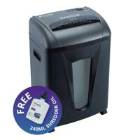 Swordfish 1400XCD Cross Cut Shredder with a Free 240ml Bottle of Oil