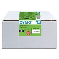 DYMO 11356 LabelWriter Small Name badge Labels 41 mm x 89 mm Pack of 12 Rolls