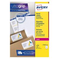 Avery L7166-250 Parcel Labels 250 sheets - 6 Labels per Sheet
