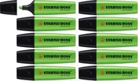 STABILO BOSS ORIGINAL Highlighter Box of 10 Green