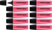 STABILO BOSS ORIGINAL HighlighterBox of 10 Pink
