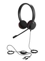 Jabra Evolve 20SE MS Stereo Headset with USB-C to A Adaptor