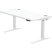 Fellowes Levado White Desk Base and White Worktop 1400mm