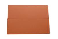 Exacompta Guildhall 14x10 Document Wallet 315gsm Orange Pack of 50