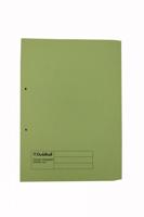 Exacompta Guildhall Pocket Transfer Spring File Green Pack of 25