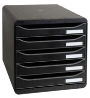 Exacompta BIG-BOX PLUS Desktop Organiser ECOBlack Black