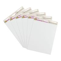 Post-it Pack of 6 Super Sticky Meeting Charts Easel Pad 635x762mm 30Sh