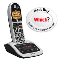 BT BT4600 Big Button Dect Telephone with Answer Machine